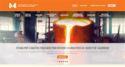Desktop Screenshot of metallurgie.ca